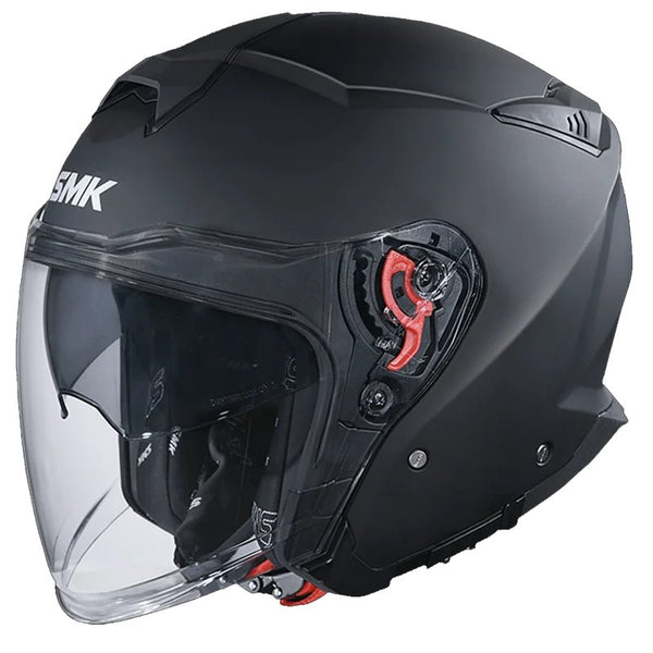 Casco smk gtj mate negro