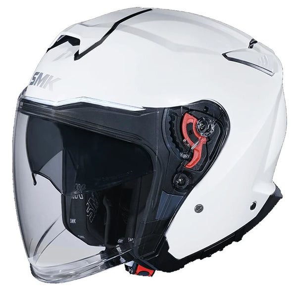 Casco smk gtj blanco