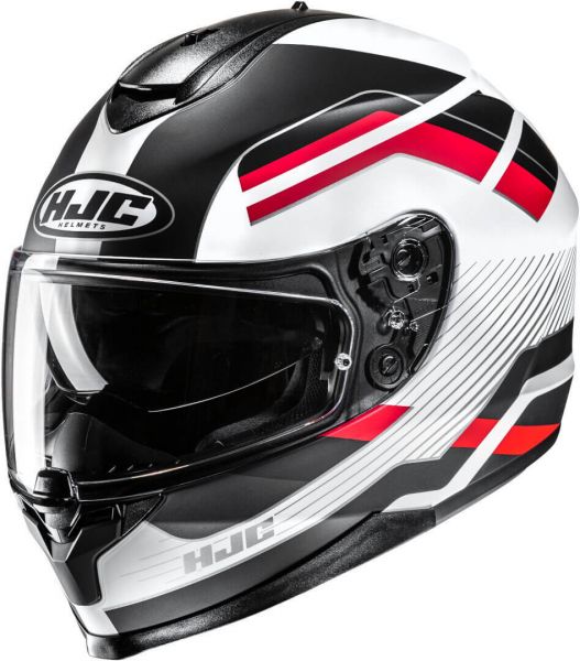 HJC Integral MC Helmet C70N Negro /Blanco /Rojo