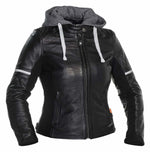 Richa Lady Mc-Leather Jacket Toulon II Negro