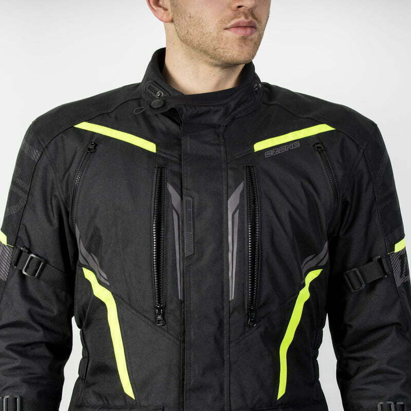 Ozono textil mc-jacket tour iii negro /gripe