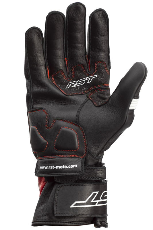 RST SPORT MC-GLOVES PILOTO NEGRO /RED