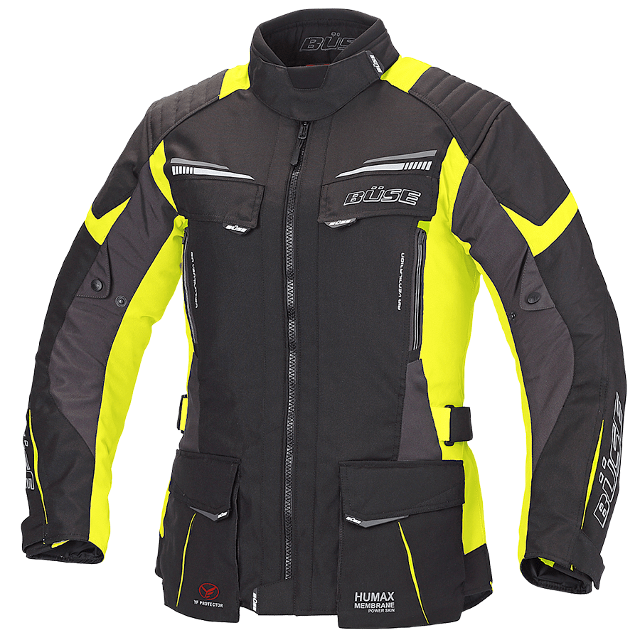 Büse Dam Textile MC Jacket Lago Pro Black /FURA