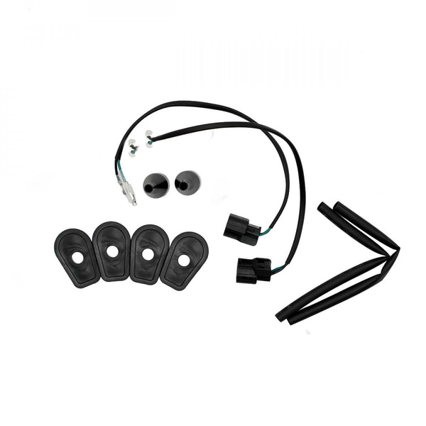 Adaptadores para micro indicadores (conjunto de 2), Kawasaki Z650RS 22- / Z900 20- / Z H2 20- / Z125 21- / Ninja 125 21- (ajuste delantero o trasero)