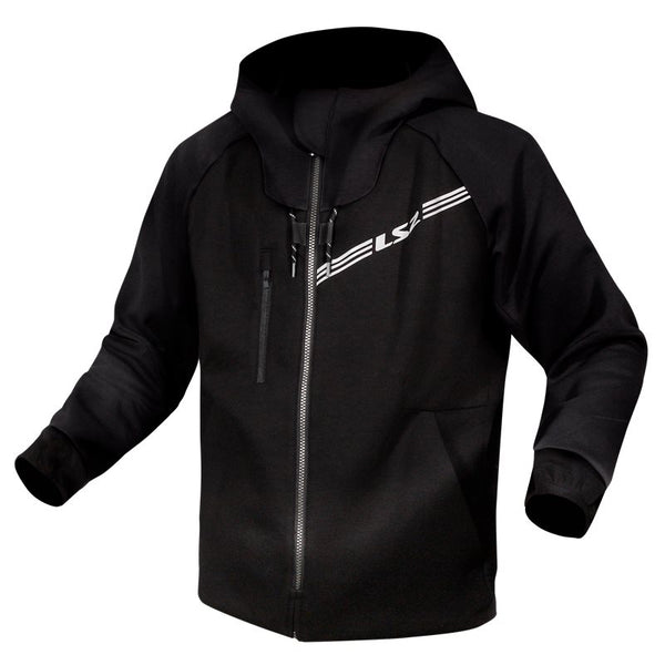 LS2 Textile MC-Hoodie Throttle Black