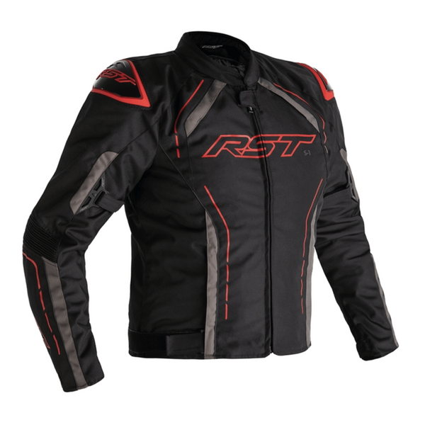 Primero textil Mc-Jacket S-1 negro /rojo