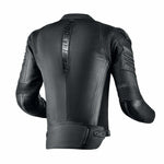 Rebelhorn MC-cuero chaqueta vandal negro