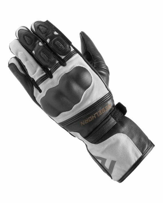 Rebelhorn Women MC Gloves Patrol Long Black /Gray