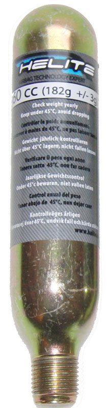 Cartucho de dióxido de carbono 60cc