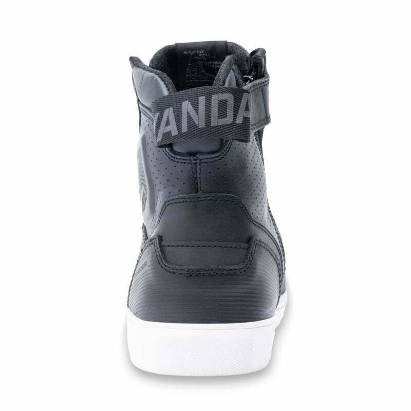 Rebelhorn unisex mc zapatos vandal negro /blanco