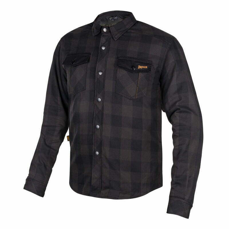 BROGER KEVLAR MC CAMISA ALASKA NEGRO /GRIS