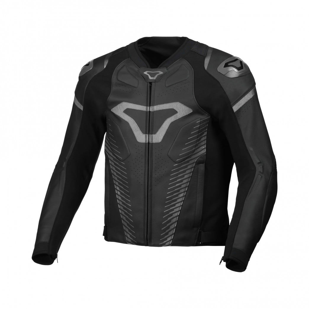 Macna Leather MC Chaqueta Tronniq Negro