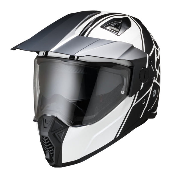 IXS Adventure MC Casco 208 2.0 Negro /Blanco