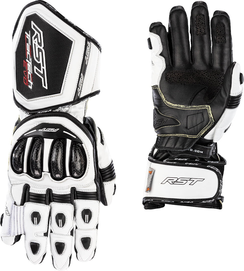 RST SPORT MC-GLOVES TRACTECH EVO 4 WHITE