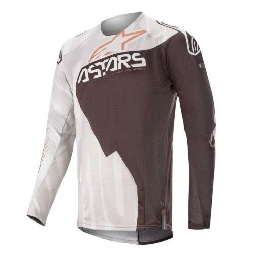 Alpinestars techstar suéter de metal de fábrica gris/negro/cobre