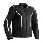 Rst mc-leather jacket axis black /white