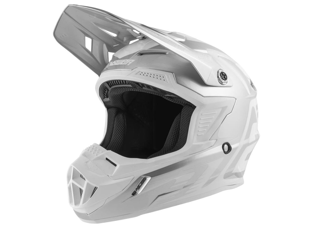 Respuesta Casco cruzado Ar1 de borde Articular Arciélago/Blanco