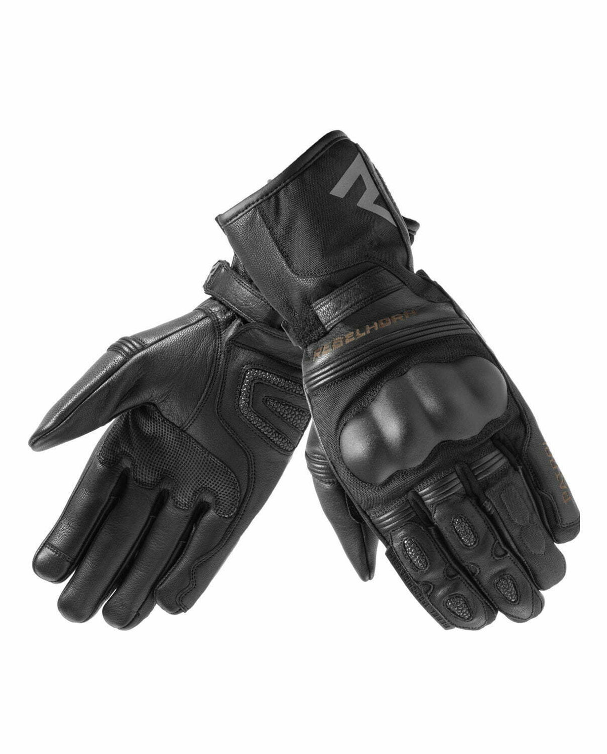 Rebelhorn Mujeres Mc Gloves Patrol Long Black