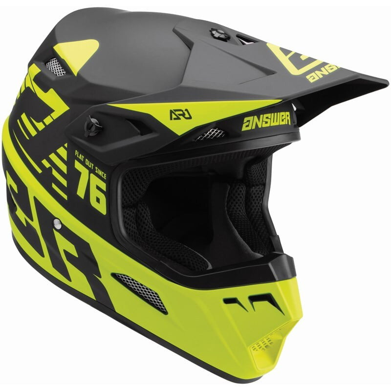 Respuesta Cross MC Casco AR1 Bold negro /gripe