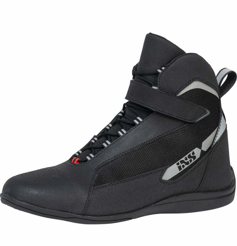 Ixs unisex mc-shoe clásico evo-air negro