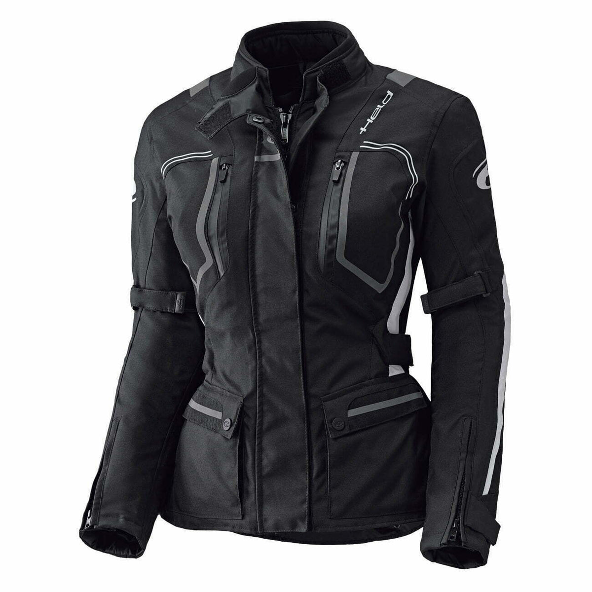 Held Dam Textile MC Jacket Zorro Black /White