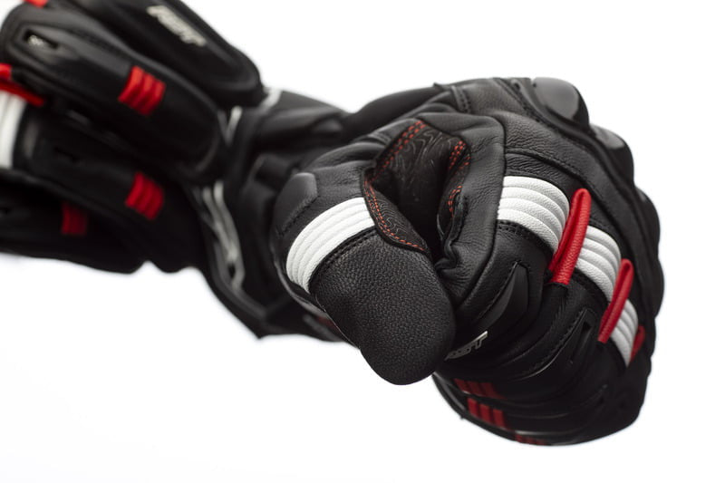 RST SPORT MC-GLOVES PILOTO NEGRO /RED