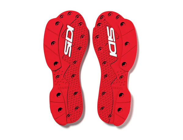 Sidi Spare Part 46 SMS Supermoto sueles rojo/blanco