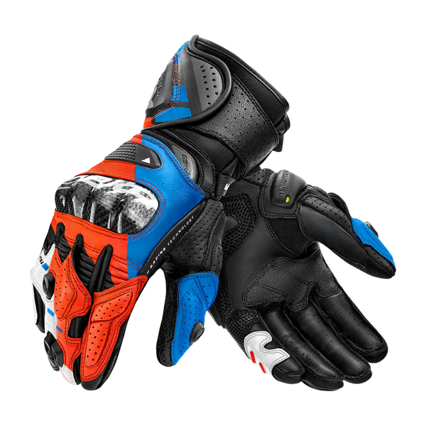 Guantes Shima MC-Sport RS-3 Negro /Azul /Rojo