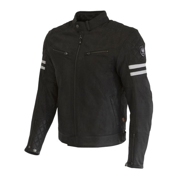 Chaqueta de cuero Merlin Hixon II Negro