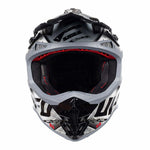 Ovnis cross mc casco intrepid rebel metal