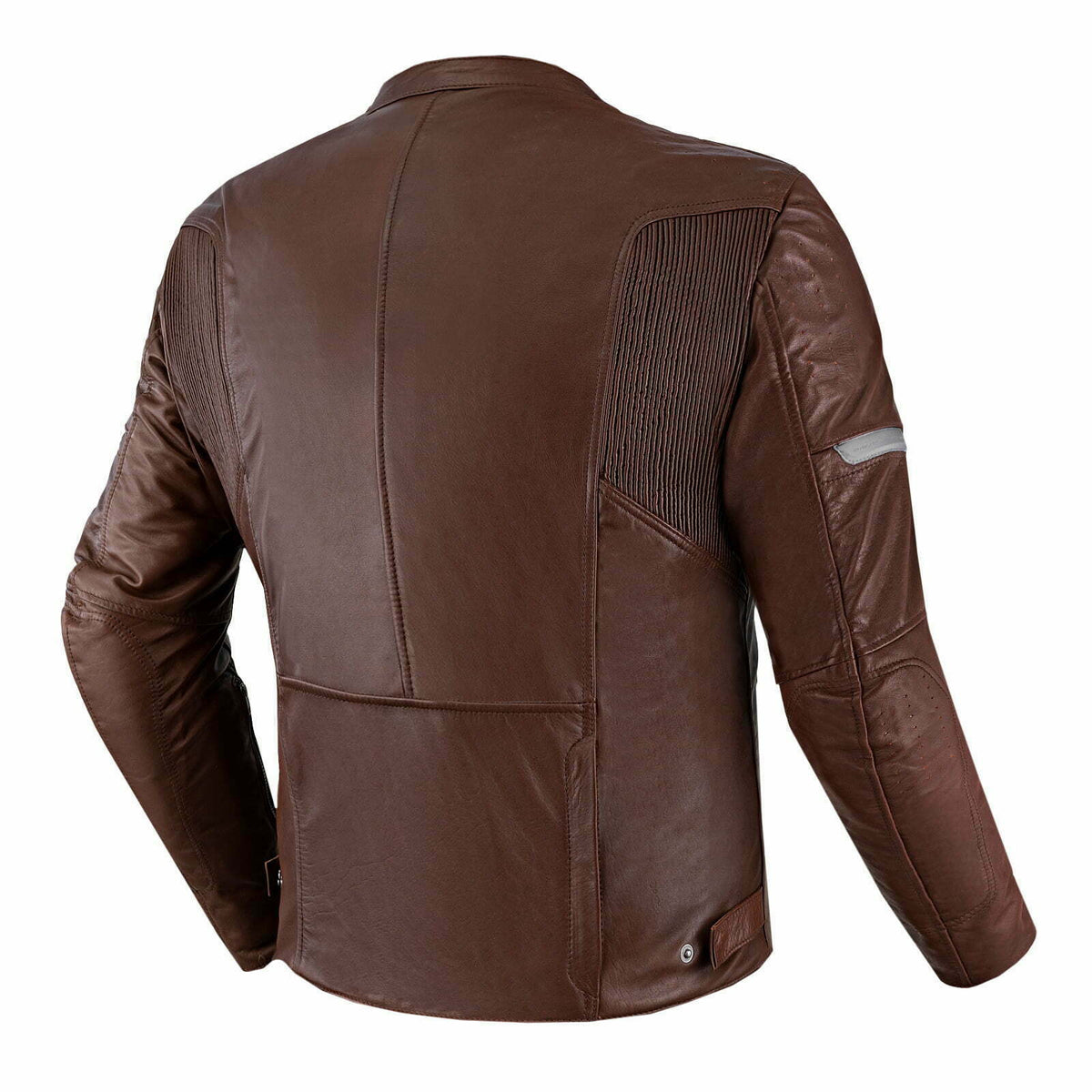 SHIMA MC-Cuero Cazador de chaqueta+ 2.0 marrón