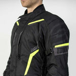 Ozono textil mc-jacket tour iii negro /gripe