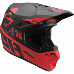 Respuesta Casco cruzado de niño AR1 Bold negro /rojo