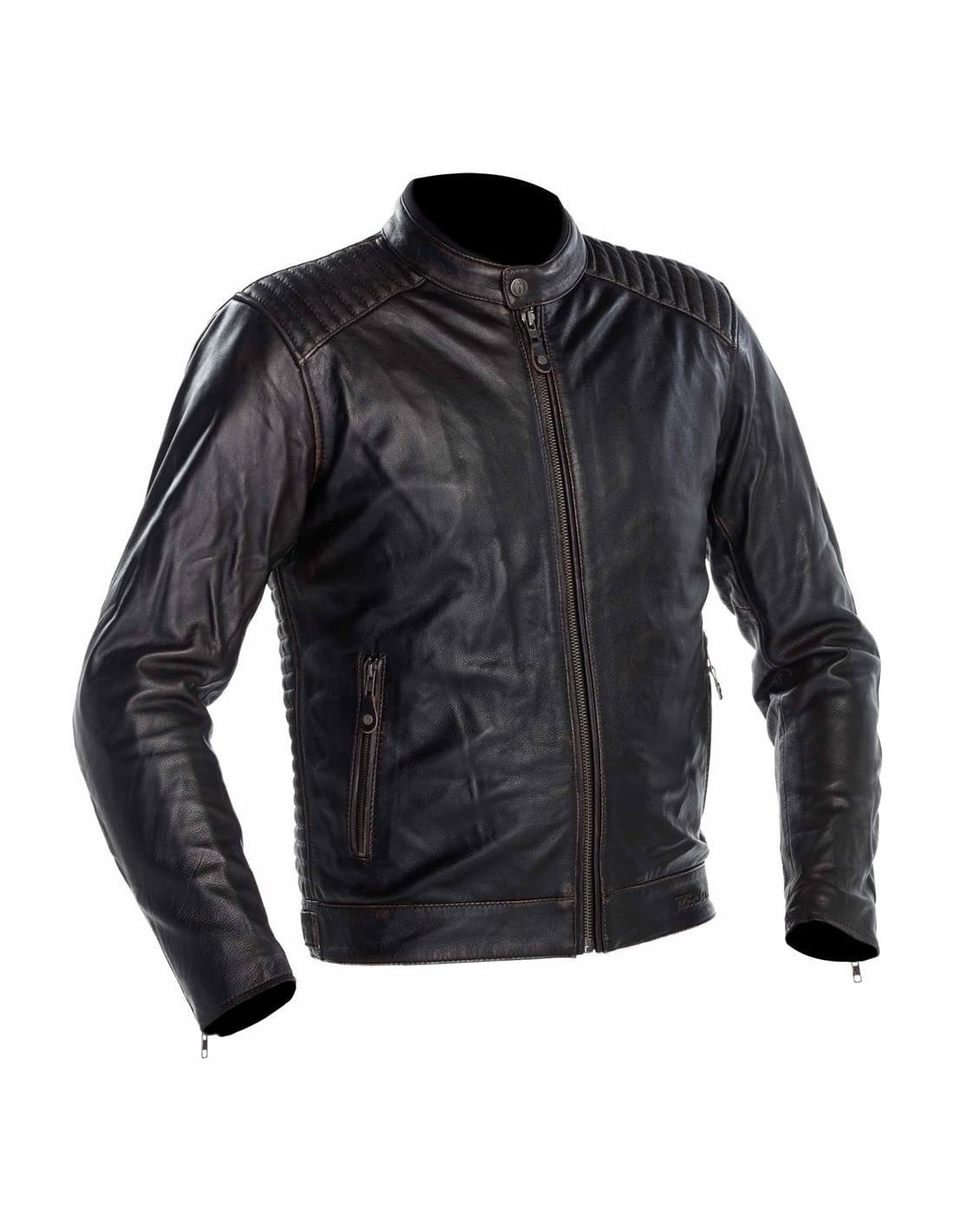 Chaqueta de cuero richa MC Thruxton Brown