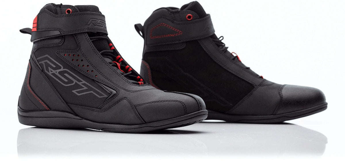 RST Ladies Mc-Shoes Frontier Negro /Rojo