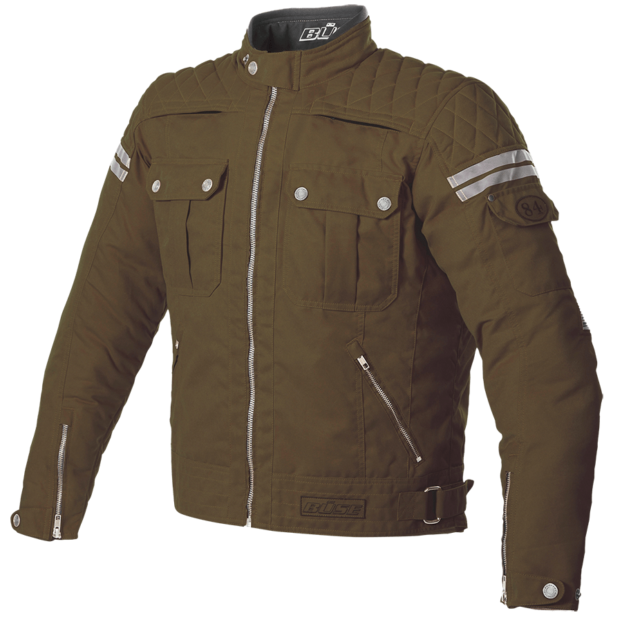 Chaqueta textil büse blackpool oliva