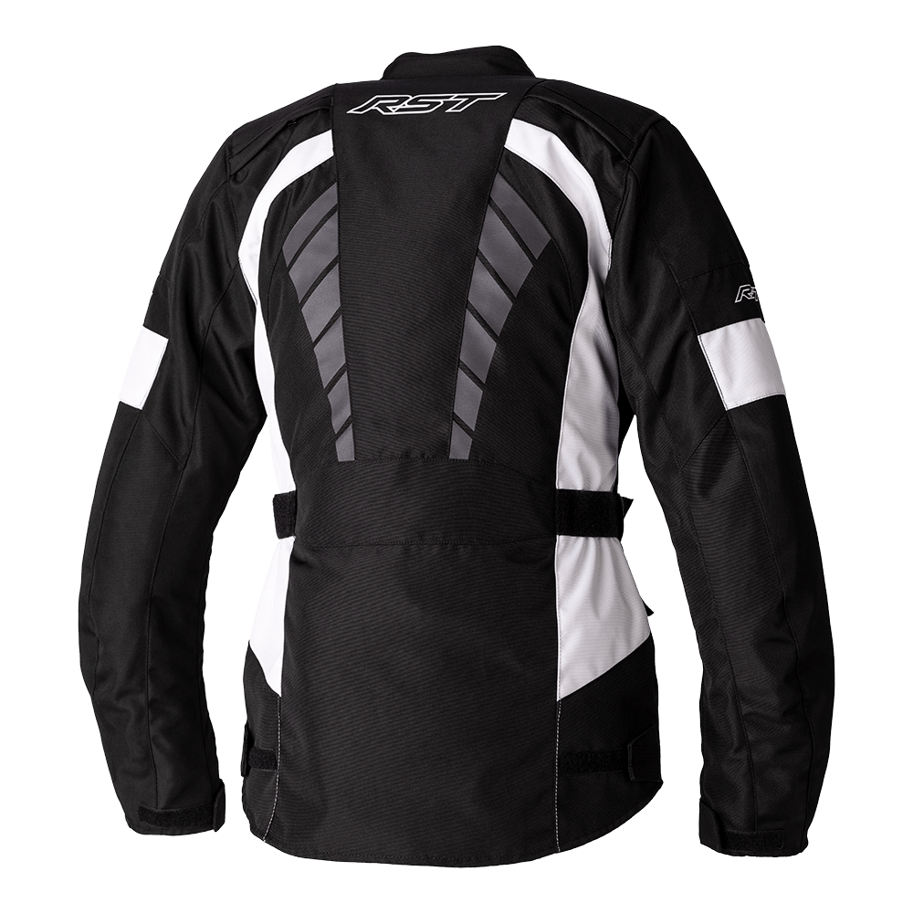 RST Ladies Textil Mc Jacket Alpha 5 Black /White