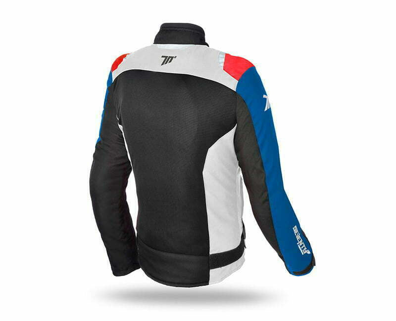 Setenta Dam Textile MC Jacket SD JR50 Negro /Rojo /Azul