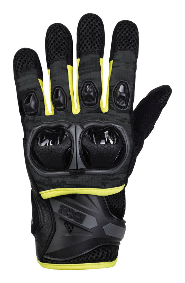 IXS MC Gloves LT Montevideo Air S Negro /Gripe