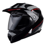 Ovnis aventura mc casco aries negros /gris