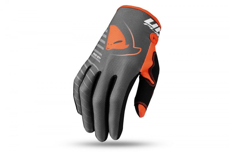 Guantes cruzados ovni kimura gris /naranja