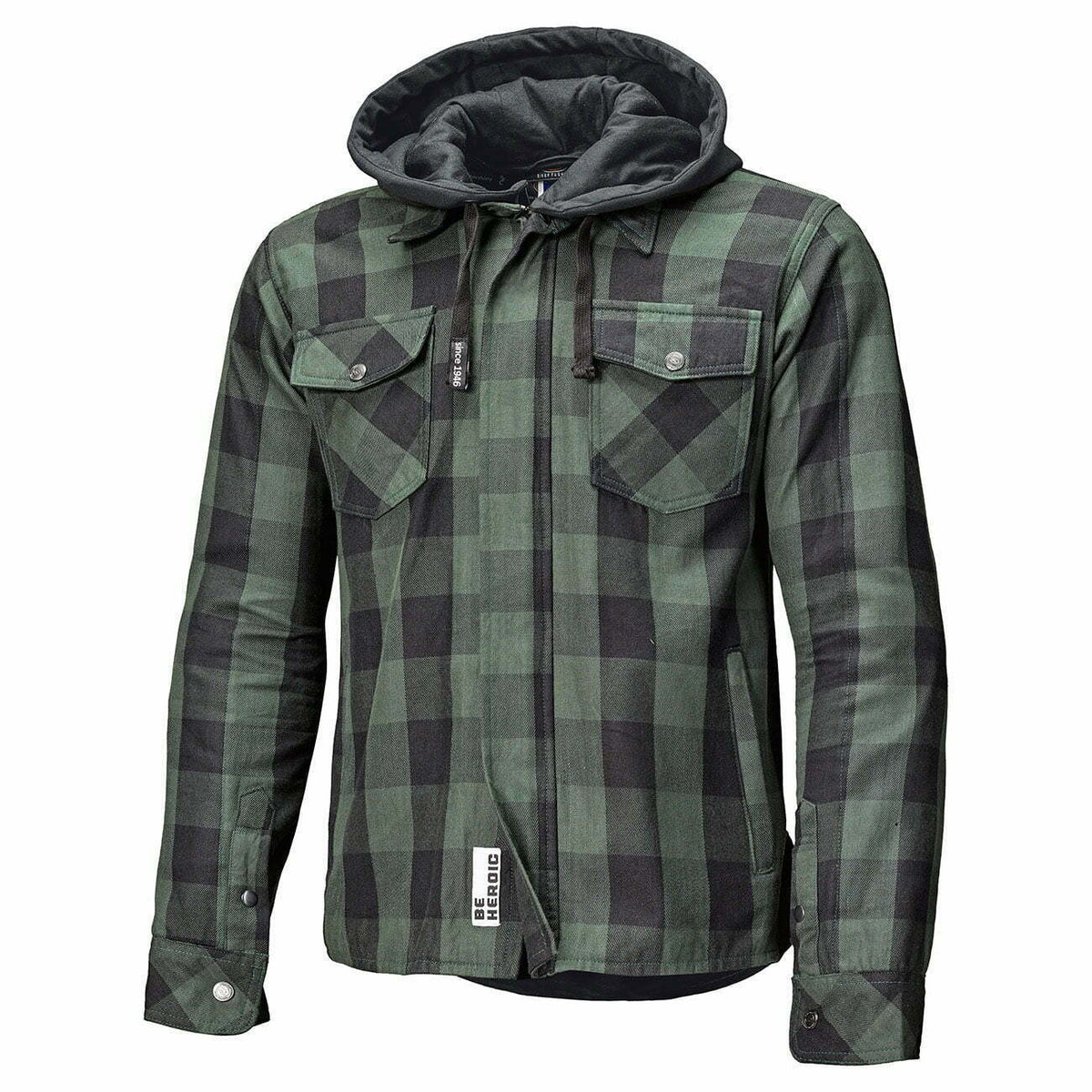 Hold Kevlar Mc Shirt Lumberjack II Negro /Verde