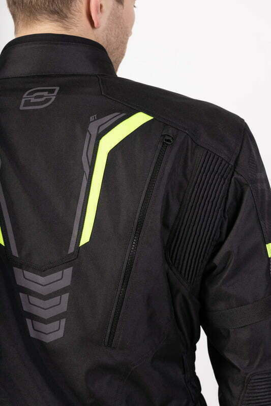 Ozono textil mc-jacket tour iii negro /gripe